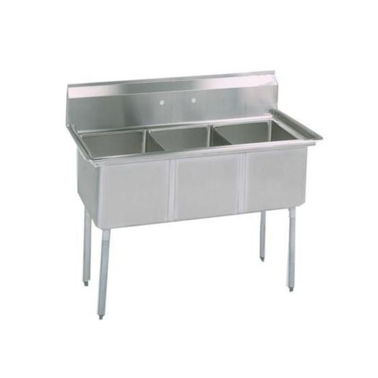 5x15 Three Compartment Sink for FOOD TRUCK