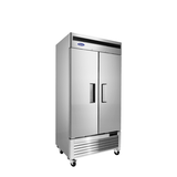 Atosa MBF8506GR — Bottom Mount Two (2) Door Reach-in Refrigerator (SLIM 40"W)
