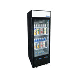 Atosa-MCF8722GR (Reach In Commercial refrigerated Merchandiser One Glass Door, 19.3cu/ft- 82"H)
