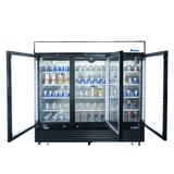 Atosa- MCF8724GR (Reach-in Commercial merchandiser refrigerator W/ Three SWING Glass Doors, 69.5 cu/ft- SWING DOOR)