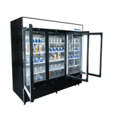 Atosa- MCF8724GR (Reach-in Commercial merchandiser refrigerator W/ Three SWING Glass Doors, 69.5 cu/ft- SWING DOOR)