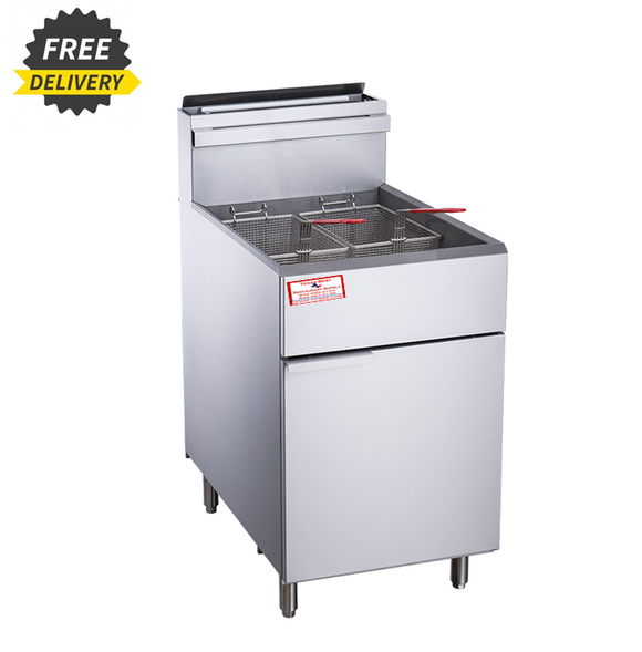 75 lbs Commercial Deep Fryer- Natural Gas