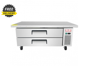 60"' Chef base with 52" Base w/ 2 Drawers