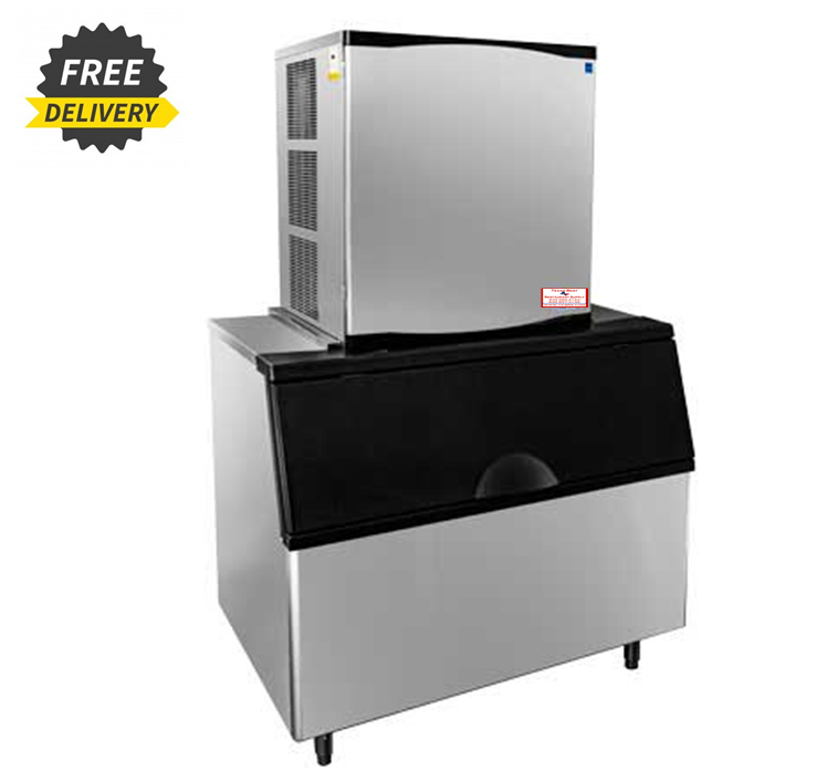 Commercial Ice Maker Machine 80lbs/24H, Under Counter Ice Machine For