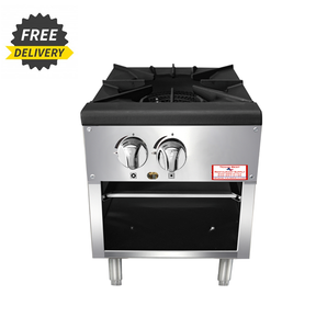 18" Wide Commercial Stock Pot Stove, NG